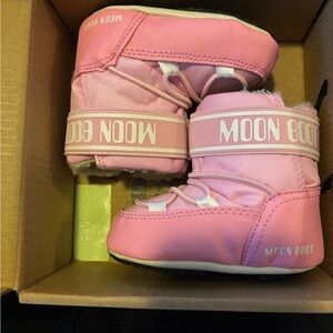 Moon Boot Pink Winter Boots